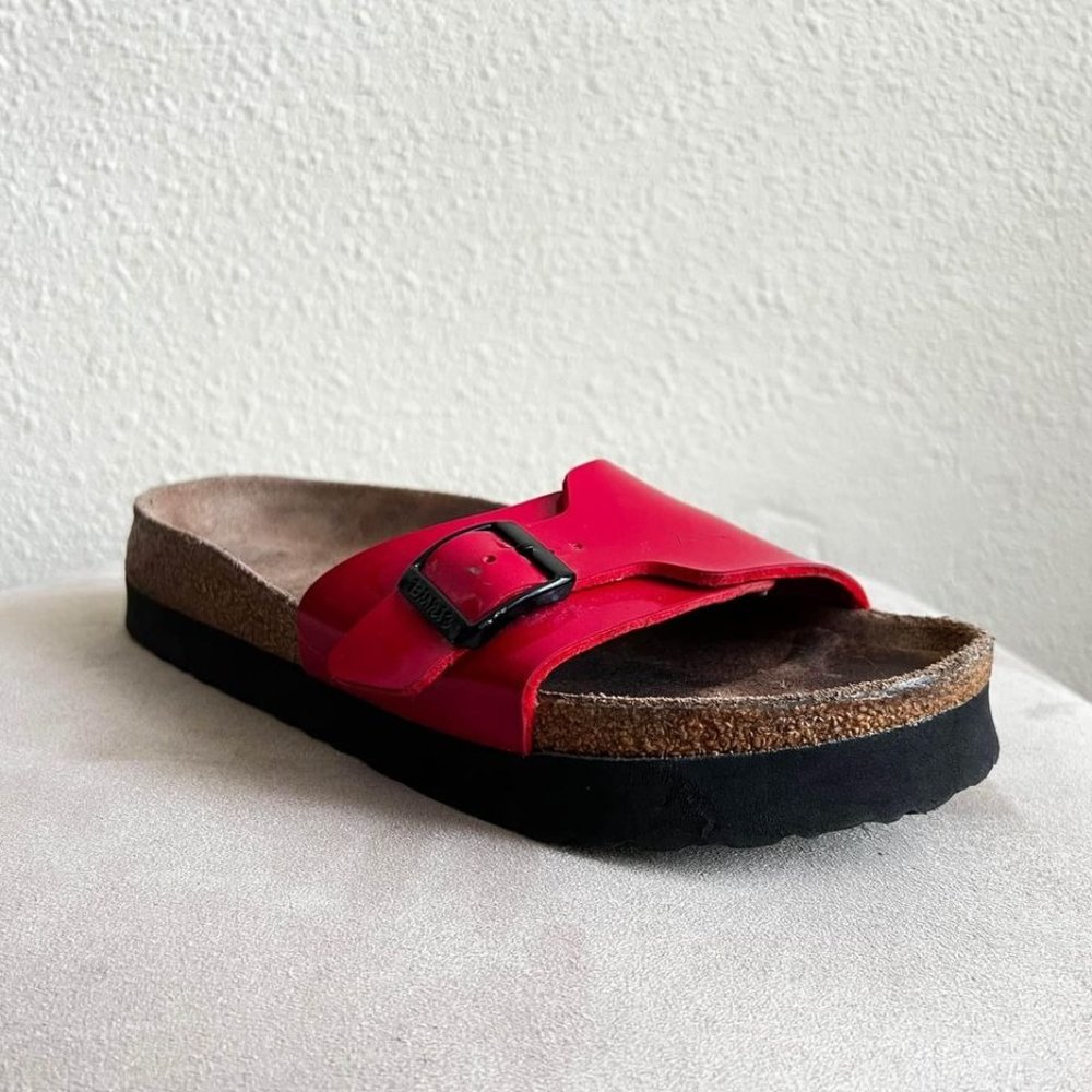 Birki’s Madrid Platform Sandals 38